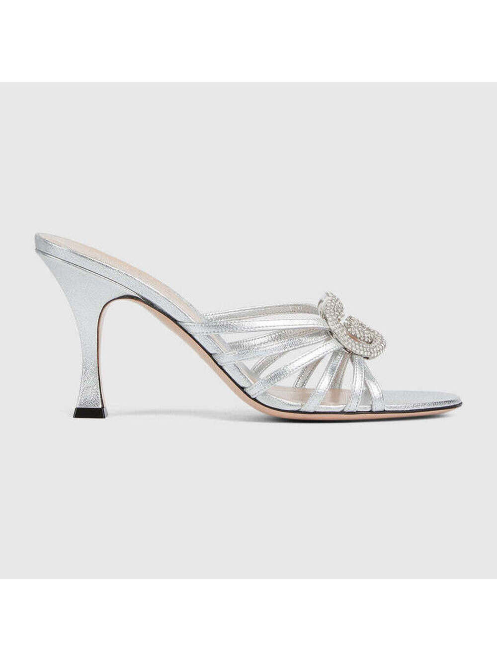 Gucci Interlocking G Crystal Sandals(PLEASE REQUEST YOUR SIZE BEFORE PURCHASING)